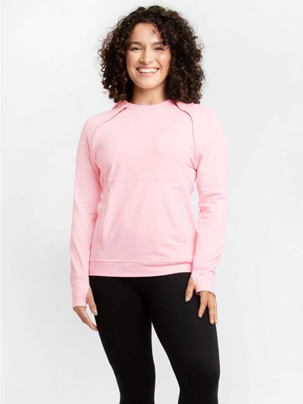 Oscar de la Renta Pink Hoodie
